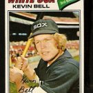 Chicago White Sox Kevin Bell RC Rookie Card 1977 Topps Baseball Card 83 ex mt Chicago White Sox Kevin Bell RC Rookie Card 1977 Topps Baseball Card 83 ex mt