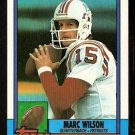 New England Patriots Marc Wilson 1990 Topps Football Card 426