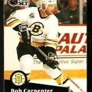 Boston Bruins Bob Carpenter 1991 Pro Set Hockey Card #349