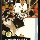 Boston Bruins Vladimir Ruzicka 1991 Pro Set Hockey Card 353