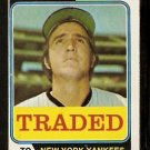 New York Yankees Jim Mason 1974 Topps Traded Baseball Card 618t vg New York Yankees Jim Mason 1974 Topps Traded Baseball Card 618t vg
