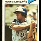 Atlanta Braves Rod Gilbreath 1977 Topps Baseball Card 126 vg