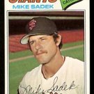 San Francisco Giants Mike Sadek 1977 Topps Baseball Card 129 vg