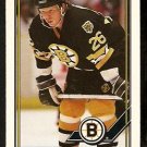 Boston Bruins Glen Wesley 1991 OPC O Pee Chee Hockey Card 452