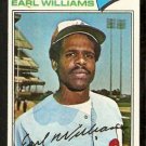 MONTREAL EXPOS EARL WILLIAMS 1977 TOPPS # 223 EX