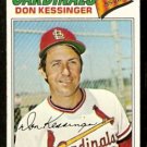 ST LOUIS CARDINALS DON KESSINGER 1977 TOPPS # 229 VG