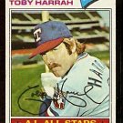 TEXAS RANGERS TOBY HARRAH 1977 TOPPS # 301