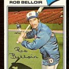 ATLANTA BRAVES ROB BELLOIR 1977 TOPPS BASEBALL CARD # 312 VG
