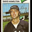 CHICAGO WHITE SOX DAVE HAMILTON 1977 TOPPS BASEBALL CARD # 367 VG/EX CHICAGO WHITE SOX DAVE HAMILTON 1977 TOPPS BASEBALL CARD # 367 VG/EX