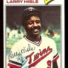 MINNESOTA TWINS LARRY HISLE 1977 TOPPS BASEBALL CARD # 375 VG MINNESOTA TWINS LARRY HISLE 1977 TOPPS BASEBALL CARD # 375 VG