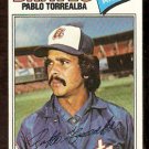 ATLANTA BRAVES PABLO TORREALBA 1977 TOPPS # 499 VG