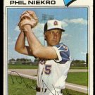 ATLANTA BRAVES PHIL NIEKRO 1977 TOPPS # 615 G/VG