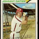 PHILADELPHIA PHILLIES JOHNNY OATES 1977 TOPPS # 619 good
