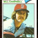 BOSTON RED SOX BILL CAMPBELL 1977 TOPPS # 166 NR MT