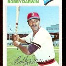 BOSTON RED SOX BOBBY DARWIN 1977 TOPPS # 617 VG BOSTON RED SOX BOBBY DARWIN 1977 TOPPS # 617 VG