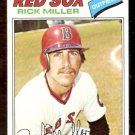 BOSTON RED SOX RICK MILLER 1977 TOPPS # 566 EX/EM