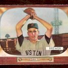 Boston Red Sox Tom Brewer RC Rookie Card 1955 Bowman #178 vg+ Boston Red Sox Tom Brewer RC Rookie Card 1955 Bowman #178 vg+