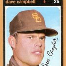 SAN DIEGO PADRES DAVE CAMPBELL 1971 TOPPS # 46 EX