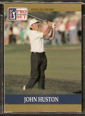 JOHN HUSTON 1990 PRO SET PGA TOUR CARD # 39
