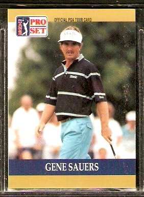 GENE SAUERS 1990 PRO SET PGA TOUR CARD # 52