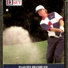 DAVID PEOPLES 1990 PRO SET PGA TOUR CARD # 57