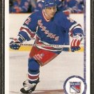 New York Rangers Kevin Miller RC Rookie Card 1990 Upper Deck #444