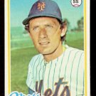 NEW YORK METS BUD HARRELSON 1978 TOPPS # 403 EX+