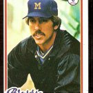 MILWAUKEE BREWERS RAY FOSSE 1978 TOPPS # 415 NM