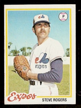 MONTREAL EXPOS STEVE ROGERS 1978 TOPPS # 425 VG/EX