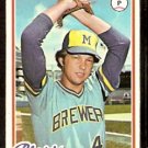 MILWAUKEE BREWERS JERRY AUGUSTINE 1978 TOPPS # 133 EX