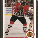 Chicago Blackhawks Jocelyn Lemieux RC Rookie Card 1990 Upper Deck #544