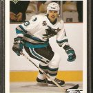 San Jose Sharks Rick Lessard RC Rookie Card 1991 Upper Deck #520