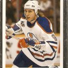 Edmonton Oilers Bernie Nicholls 1991 Upper Deck #566