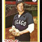 CHICAGO WHITE SOX CLAY CARROLL 1978 TOPPS # 615 good