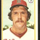 BOSTON RED SOX BOB STANLEY ROOKIE CARD RC 1978 TOPPS # 186 NM
