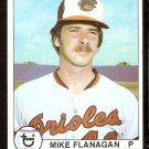 BALTIMORE ORIOLES MIKE FLANAGAN 1979 TOPPS # 160 EX