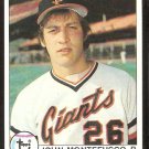 San Francisco Giants John Montefusco 1979 Topps Baseball Card # 560 nr mt