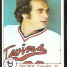 MINNESOTA TWINS GEOFF ZAHN 1979 TOPPS # 678 NM SOC