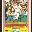 BOSTON RED SOX CARLYASTRZEMSKI 1981 DRAKES BIG HITTERS # 1 EM/NM