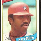HOUSTON ASTROS JEFF LEONARD ROOKIE CARD RC 1980 TOPPS # 106 NR MT