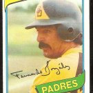SAN DIEGO PADRES FERNANDO GONZALEZ 1980 TOPPS # 171 EM/NM SAN DIEGO PADRES FERNANDO GONZALEZ 1980 TOPPS # 171 EM/NM