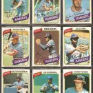 1980 TOPPS TEXAS RANGERS TEAM LOT 28 DIFF FERGIE JENKINS BUDDY BELL AL OLIVER LYLE + 1980 TOPPS TEXAS RANGERS TEAM LOT 28 DIFF FERGIE JENKINS BUDDY BELL AL OLIVER LYLE +