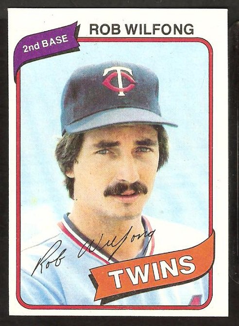 Minnesota Twins Rob Wilfong 1980 Topps Baseball Card # 238 nr mt
