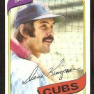 CHICAGO CUBS DAVE KINGMAN 1980 TOPPS # 240 EX