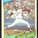 Toronto Blue Jays Jim Clancy 1980 Topps Baseball Card # 249 nr mt