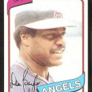 California Angels Don Baylor 1980 Topps Baseball Card # 285 nr mt