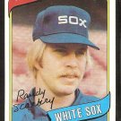 Chicago White Sox Randy Scarbery 1980 Topps Baseball Card # 291 nr mt