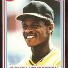 Oakland Athletics Rickey Henderson 1990 Post Cereal Baseball Card # 25 Oakland Athletics Rickey Henderson 1990 Post Cereal Baseball Card # 25