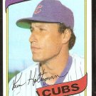 Chicago Cubs Ken Holtzman 1980 Topps Baseball Card # 298 nr mt Chicago Cubs Ken Holtzman 1980 Topps Baseball Card # 298 nr mt