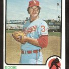 Chicago White Sox Eddie Fisher 1973 Topps Baseball Card # 439